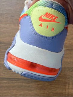 White with Purple, & Orange / Multicolor - NIKE AIR MAX - Size 11*