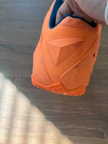 " Atomic Orange " - NIKE LEBRON 11 - Size 12*