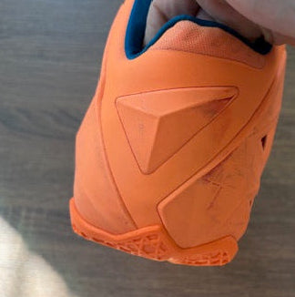 " Atomic Orange " - NIKE LEBRON 11 - Size 12*