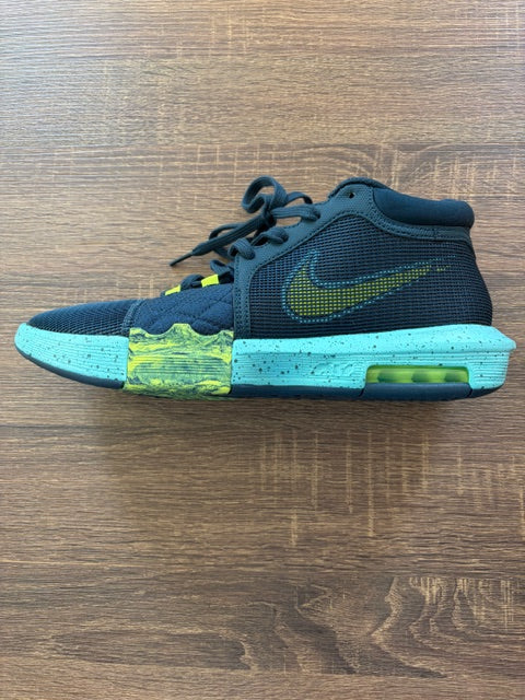 Navy Blue with Yellow - LEBRON WITNESS 8's - Size 11*