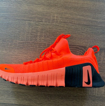 Bright Orange & Black - NIKE FREE METCON 6 - Size 11*