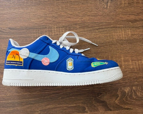 "Los Angeles Patched Up " - NIKE AIR FORCE 1's - Size 12*