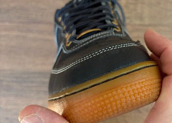 Black "Winterized" - NIKE / AIR FORCE 1's - Size 11