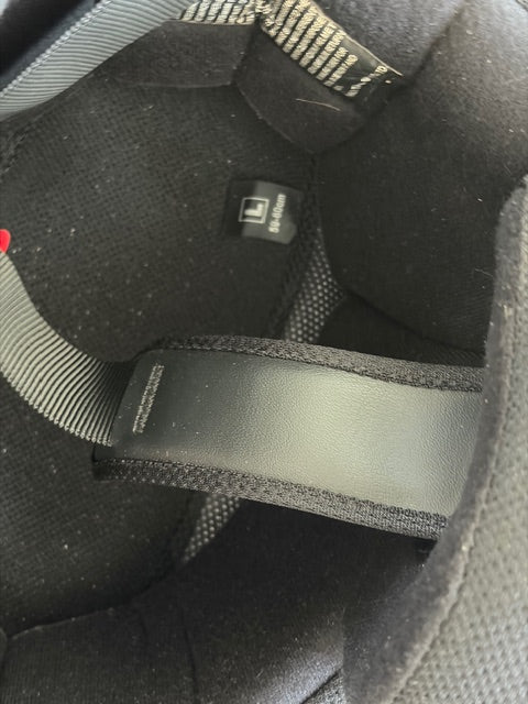BLACK GMAX HELMET - Size L