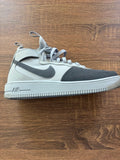 White with Gray logo - NIKE AIR - Size 11