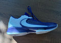 Purple & White " Zoom Freak 4 " - NIKE - Size 12.5*