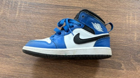 Blue with Black - KIDS NIKE - Size 12C*
