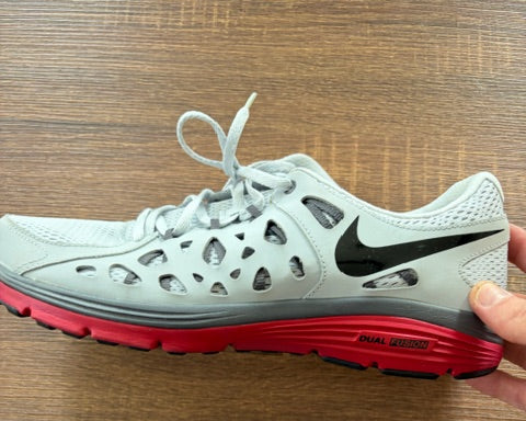 Gray - NIKE DUAL FUSION RUN 2 - Size 10.5