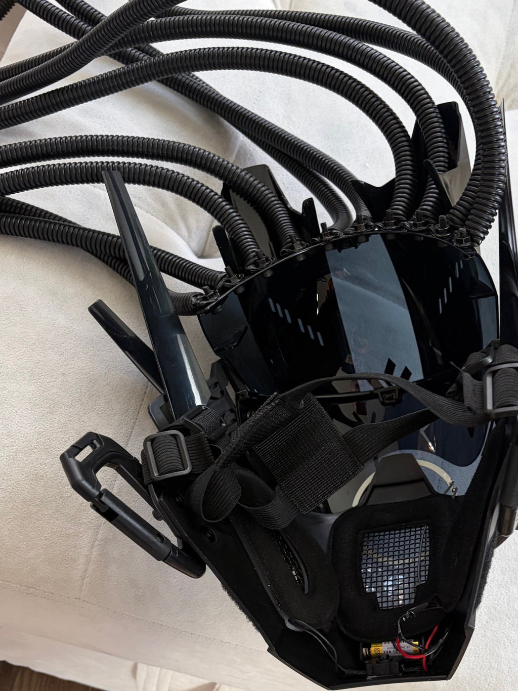 LED Cosplay helmet
