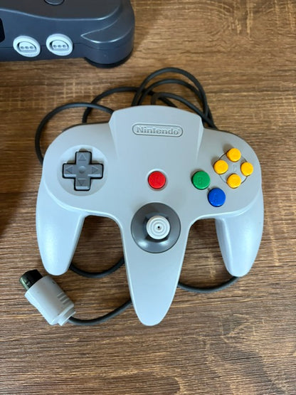 Nintendo 64 Bundle w/ 2 Controllers & 1 Game!