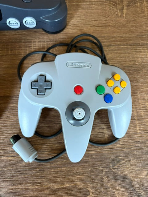 Nintendo 64 Bundle w/ 2 Controllers & 1 Game!