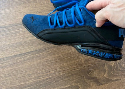 Blue with Black - NIKE AXELION BUBBLE GRAPHIC - Size 10.5*