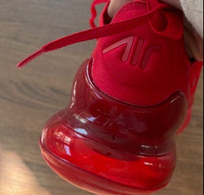 " Triple University Red " NIKE AIR MAX 270 - Size 12*