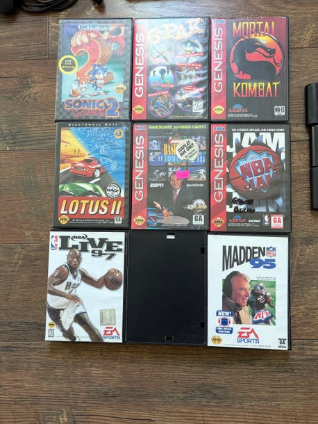 Sega Genesis Bundle - Includes 12 Games, 2 Controllers!